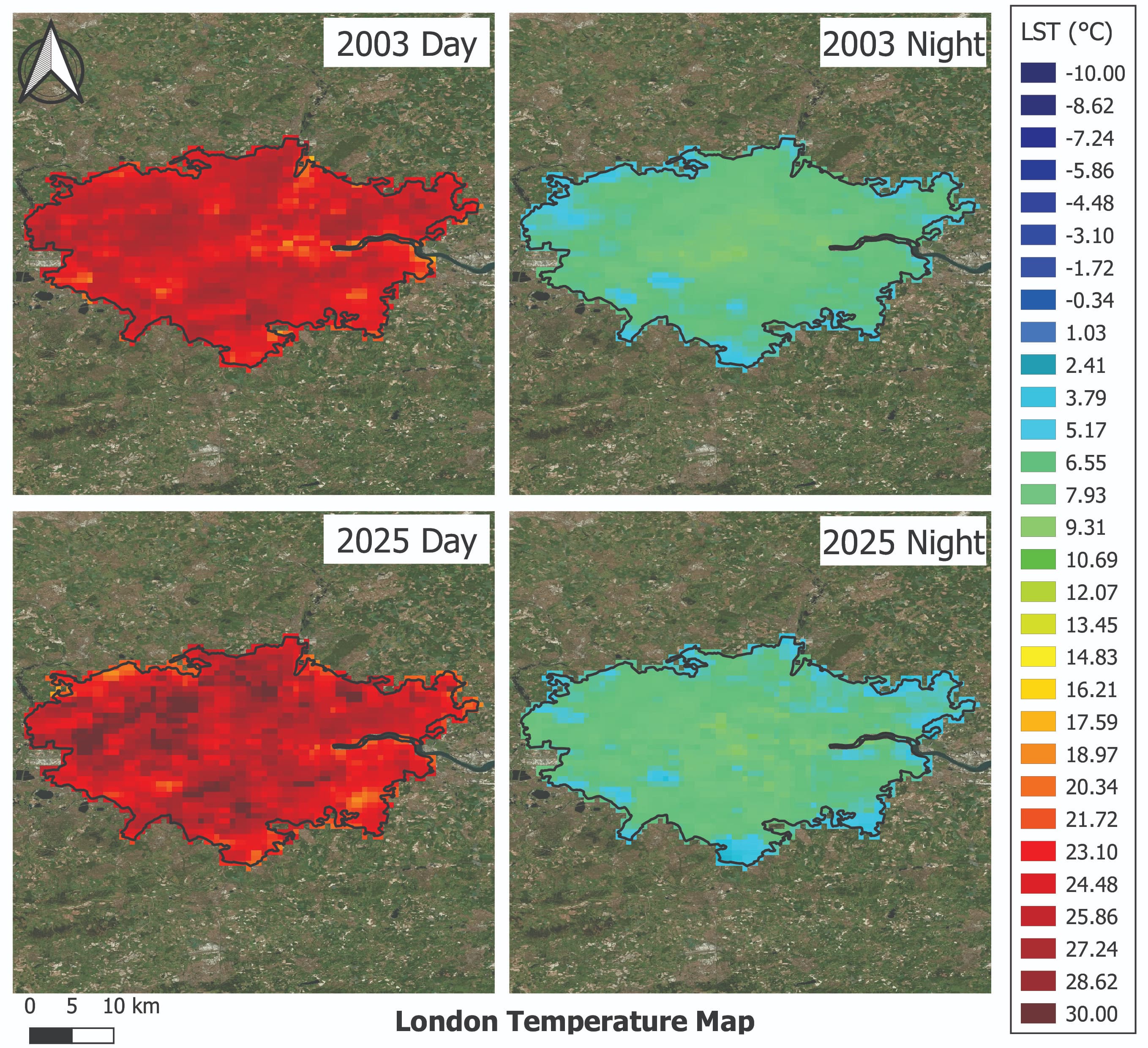 London Urban Heat Island